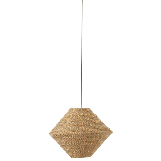 J-line hanglamp Ufo - zeegras - naturel - large