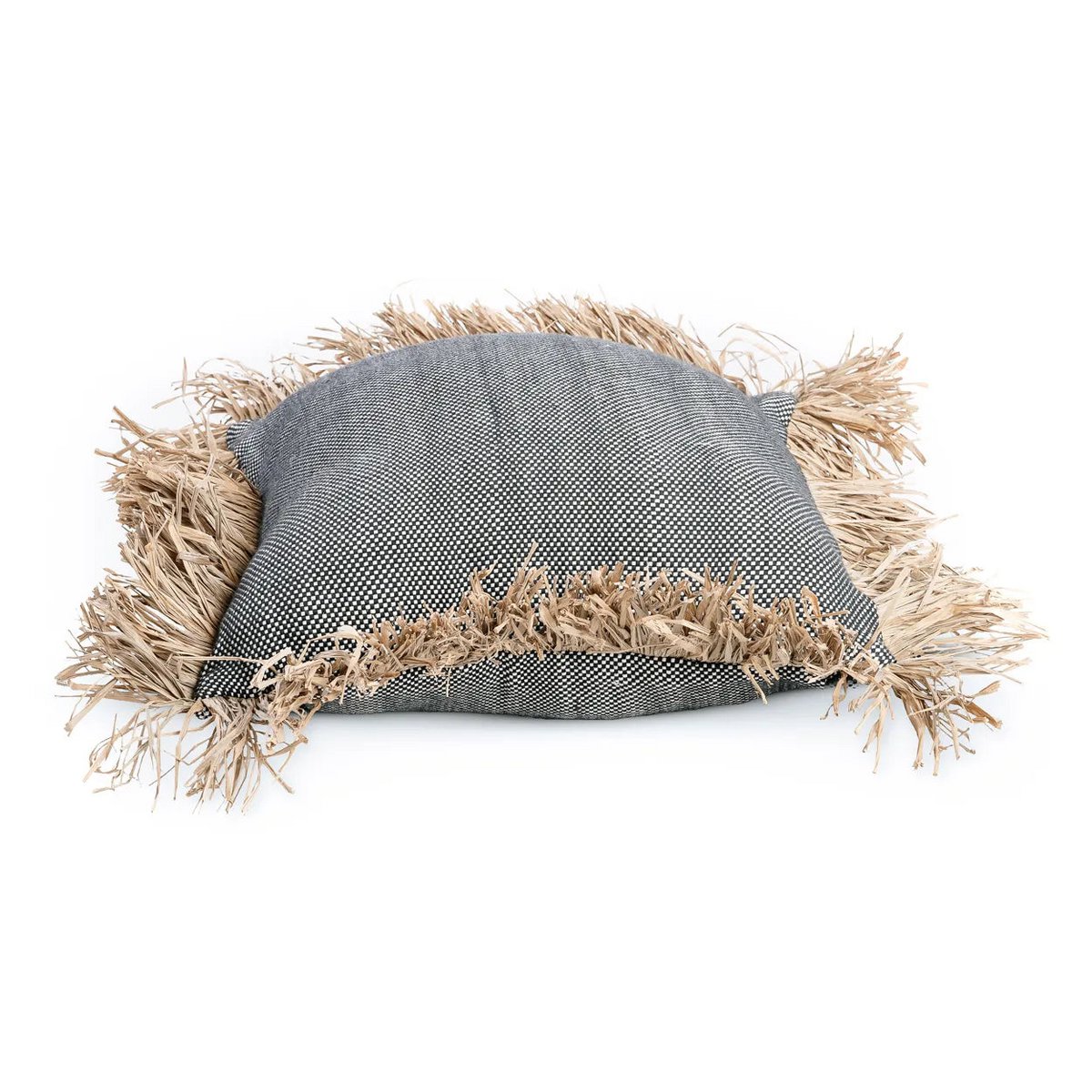 Kissenbezug The Cotton Bonita - Naturschwarz - 40x40