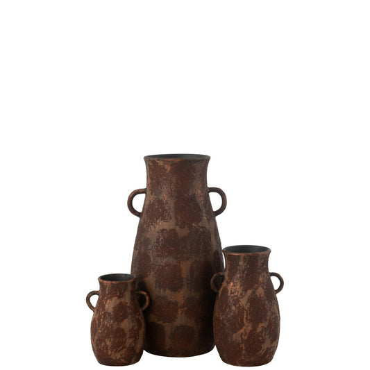 Vaas Amhorre Terra large - 70 cm hoog