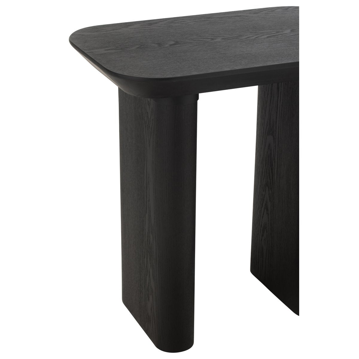 J-Line Bijzettafel Dun Hout Zwart