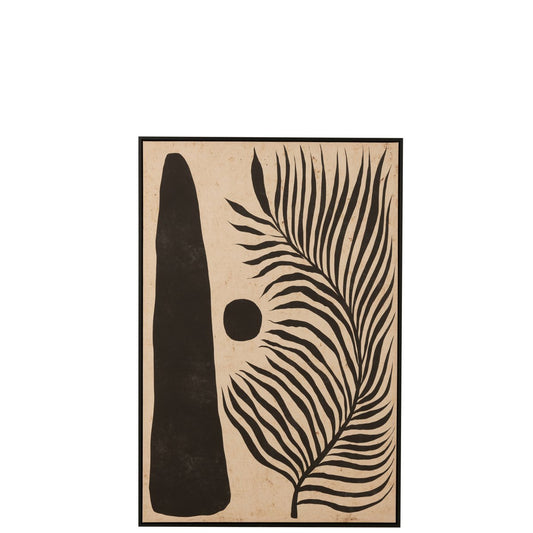 Canvas Blad Abstract