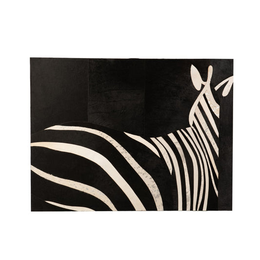 Zebra Leder Wanddecoratie