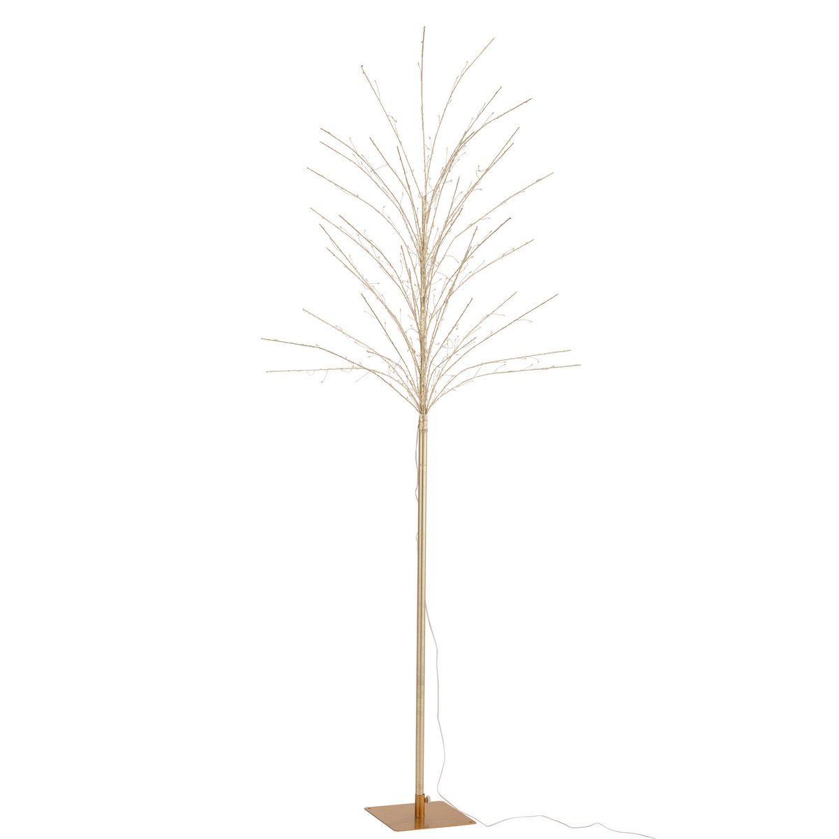 J-Line Kale Boom+Led Metaal Goud Large