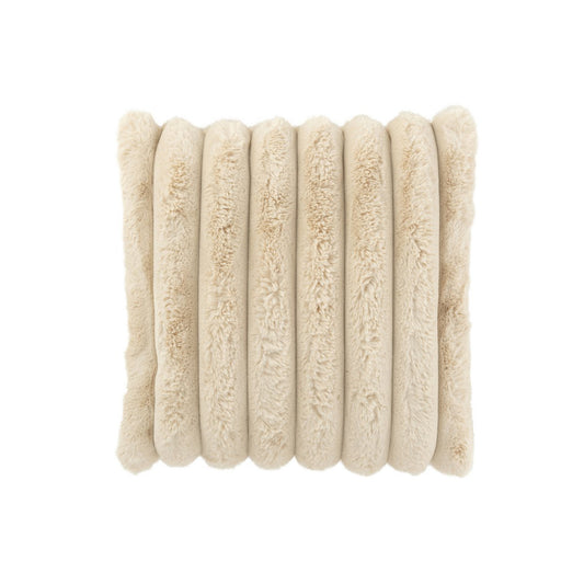 J-Line Kussen Large Corduroy Beige