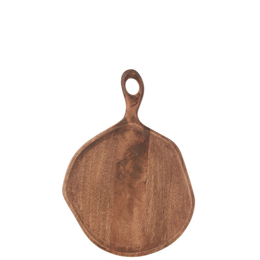 Serveerplank Goa mangohout bruin medium