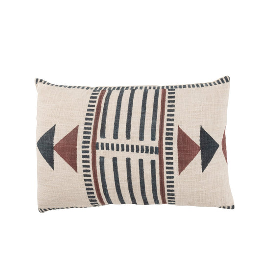 Ethnisch Kussen creme/bruin