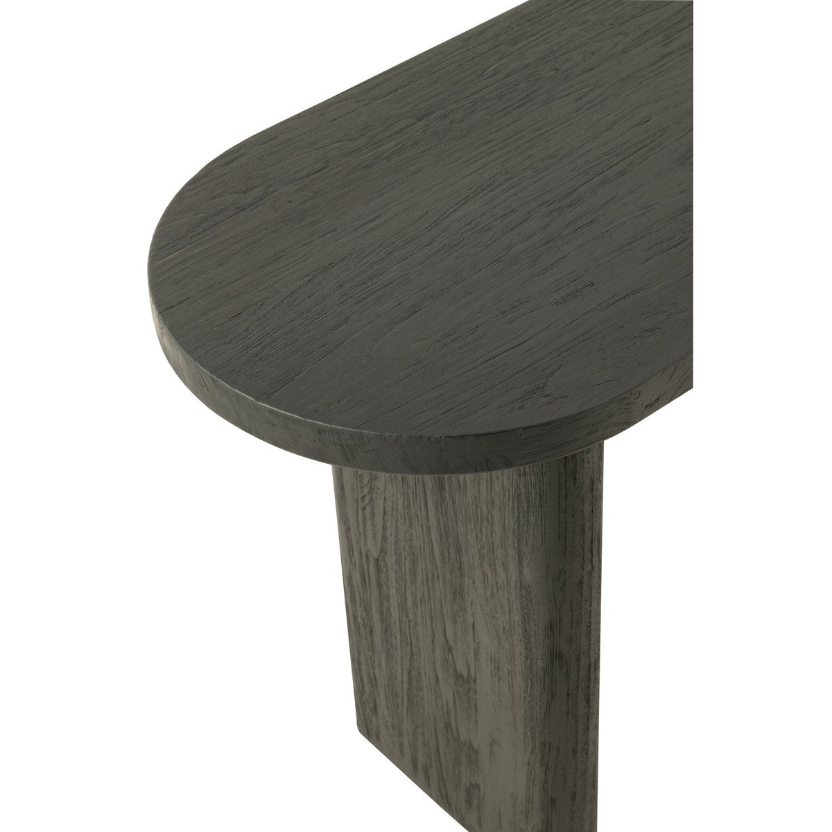 Sidetable Teak zwart