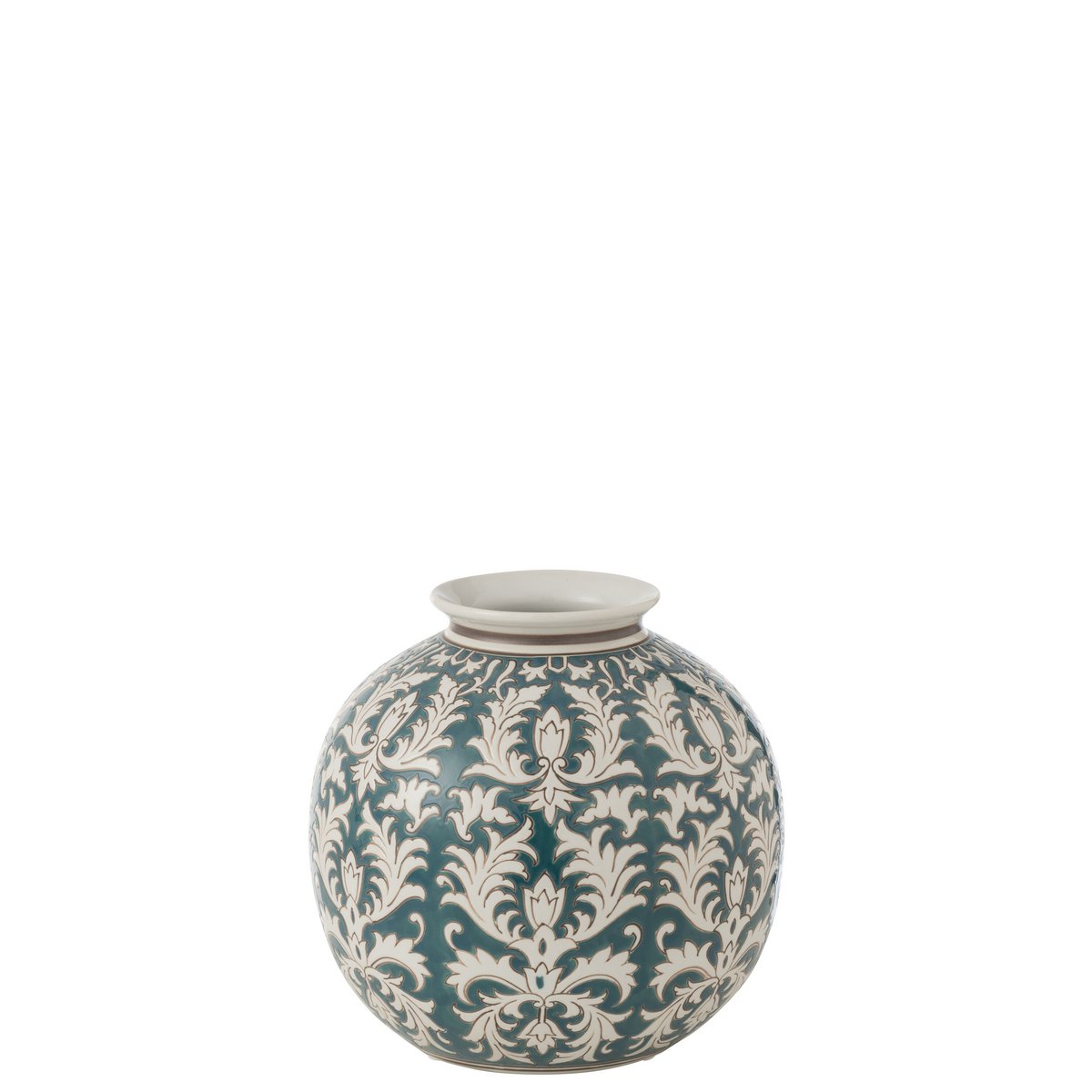 Vaas Victoria groen/wit - Ø 26 cm