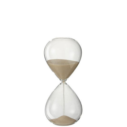Zandloper beige medium