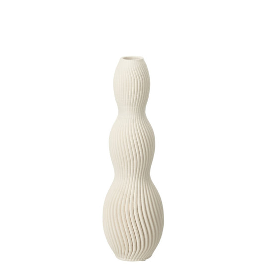 Kudos Vaas keramiek beige s