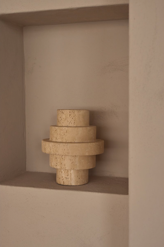 Agano Vaas travertine  M
