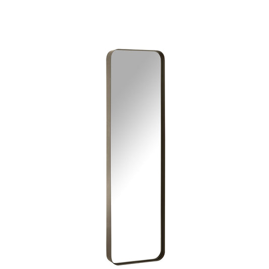 J-Line spiegel Markus - metaal/glas - zwart - small - 160 x 44 cm