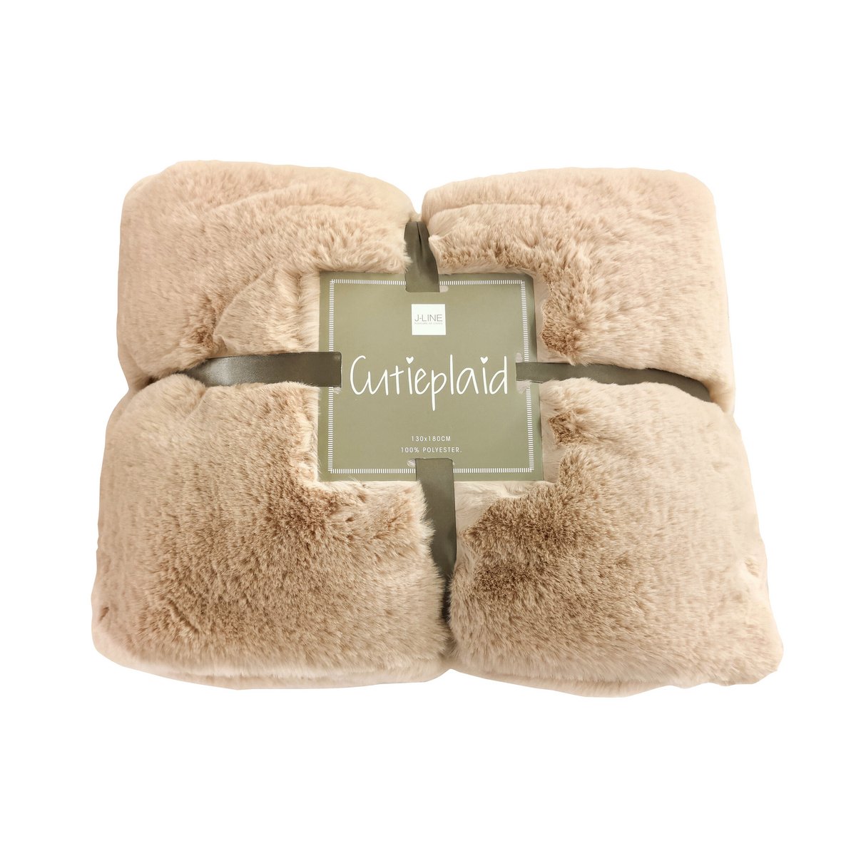 J-Line Plaid Cutie Licht Camel