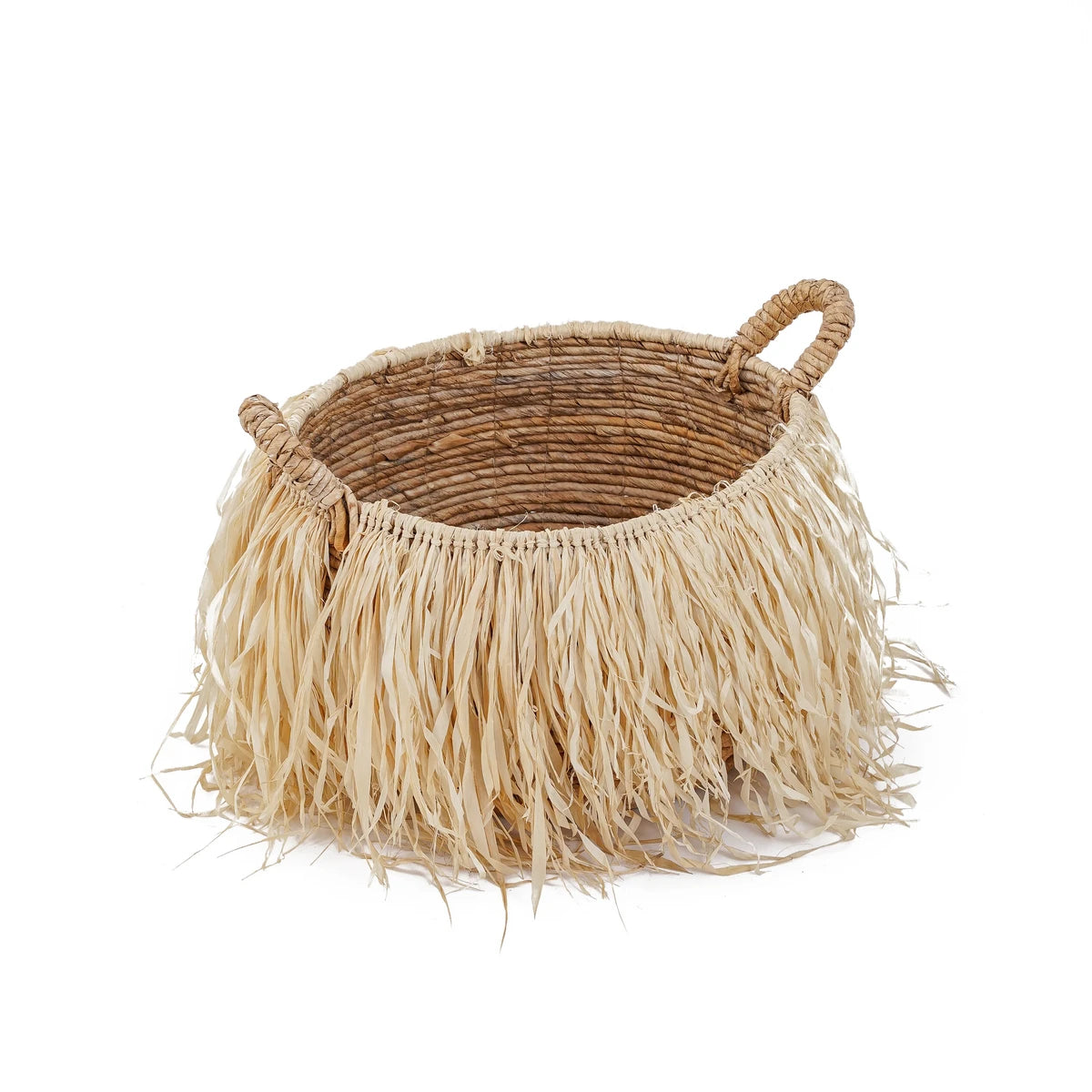 De Raffia mand L