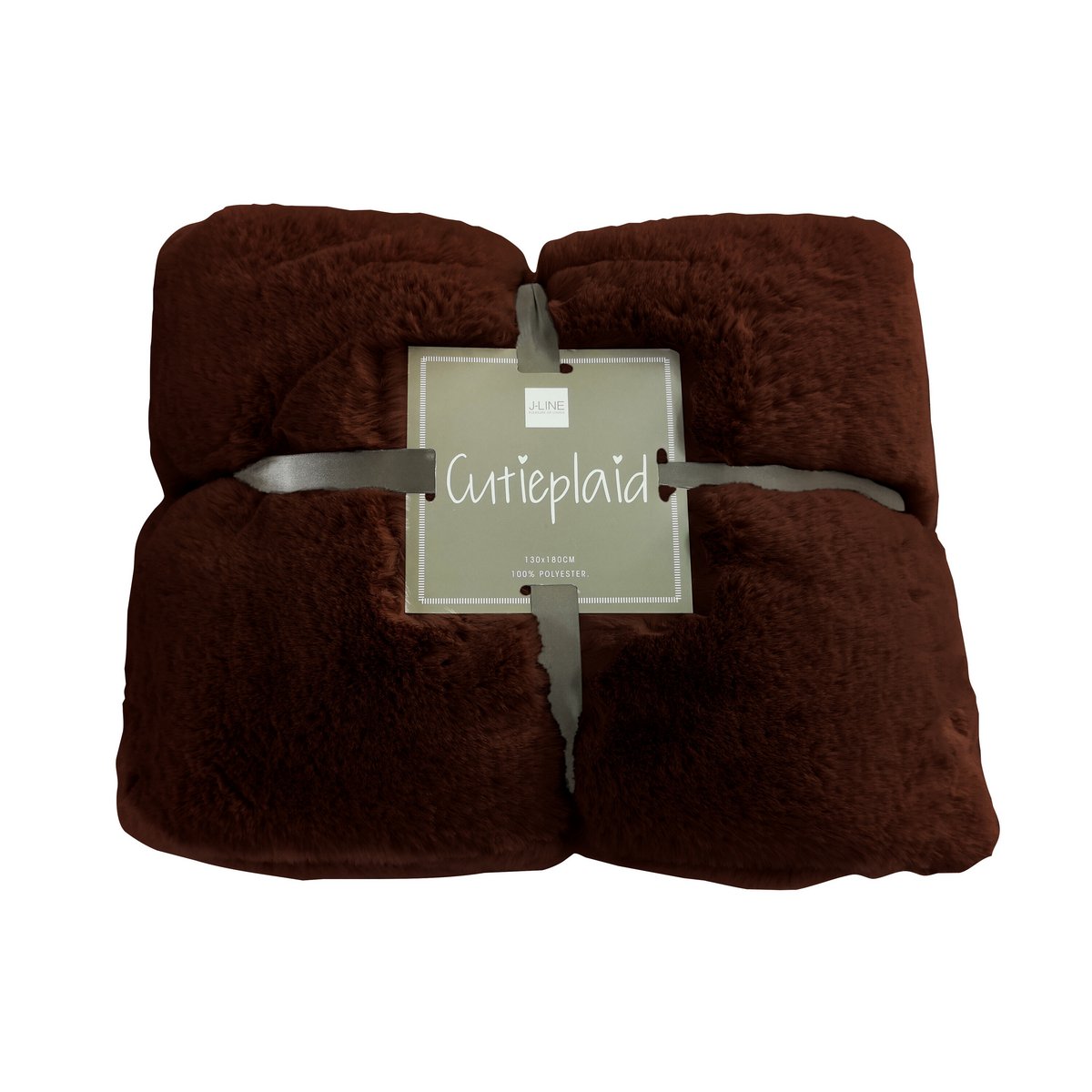 J-Line Plaid Cutie bruin -