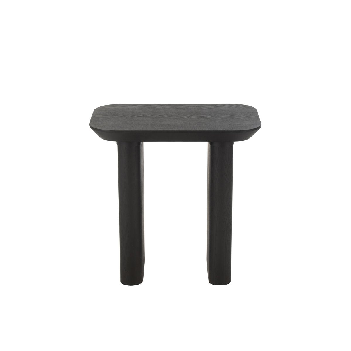 J-Line Bijzettafel Dun Hout Zwart
