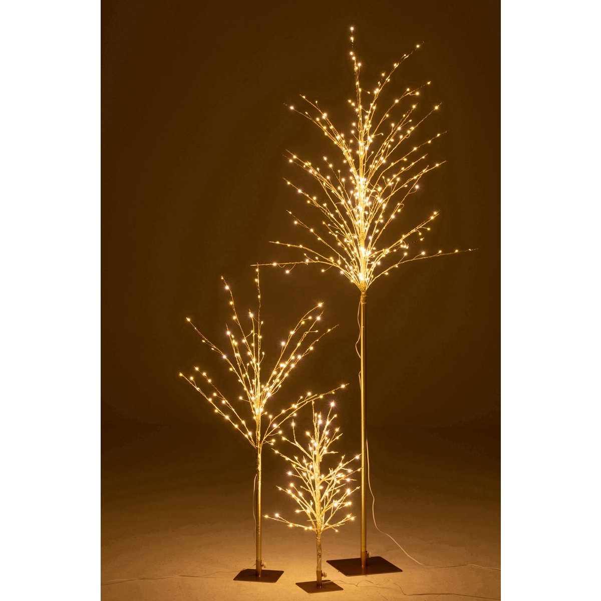 Boom Minimalist met Led goud large